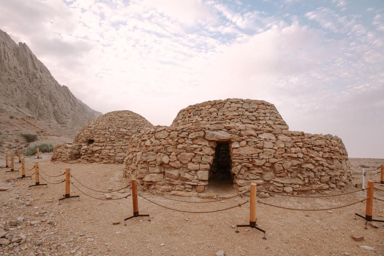 Pura Eco Retreat, Jebel Hafit Desert Park Al Ain Exteriör bild
