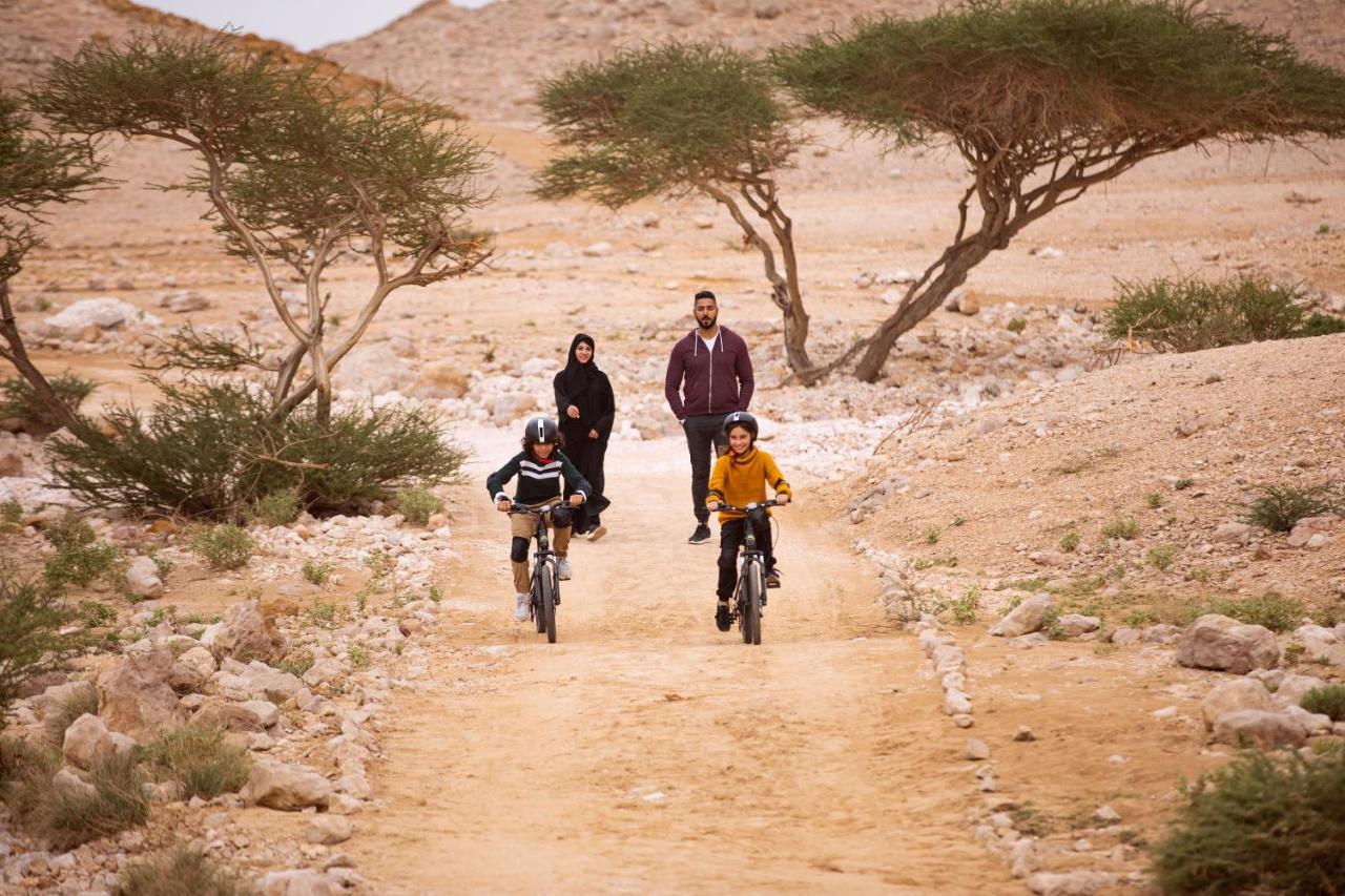 Pura Eco Retreat, Jebel Hafit Desert Park Al Ain Exteriör bild