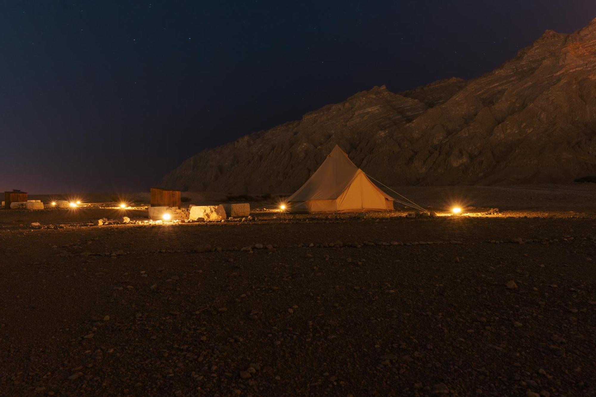 Pura Eco Retreat, Jebel Hafit Desert Park Al Ain Exteriör bild