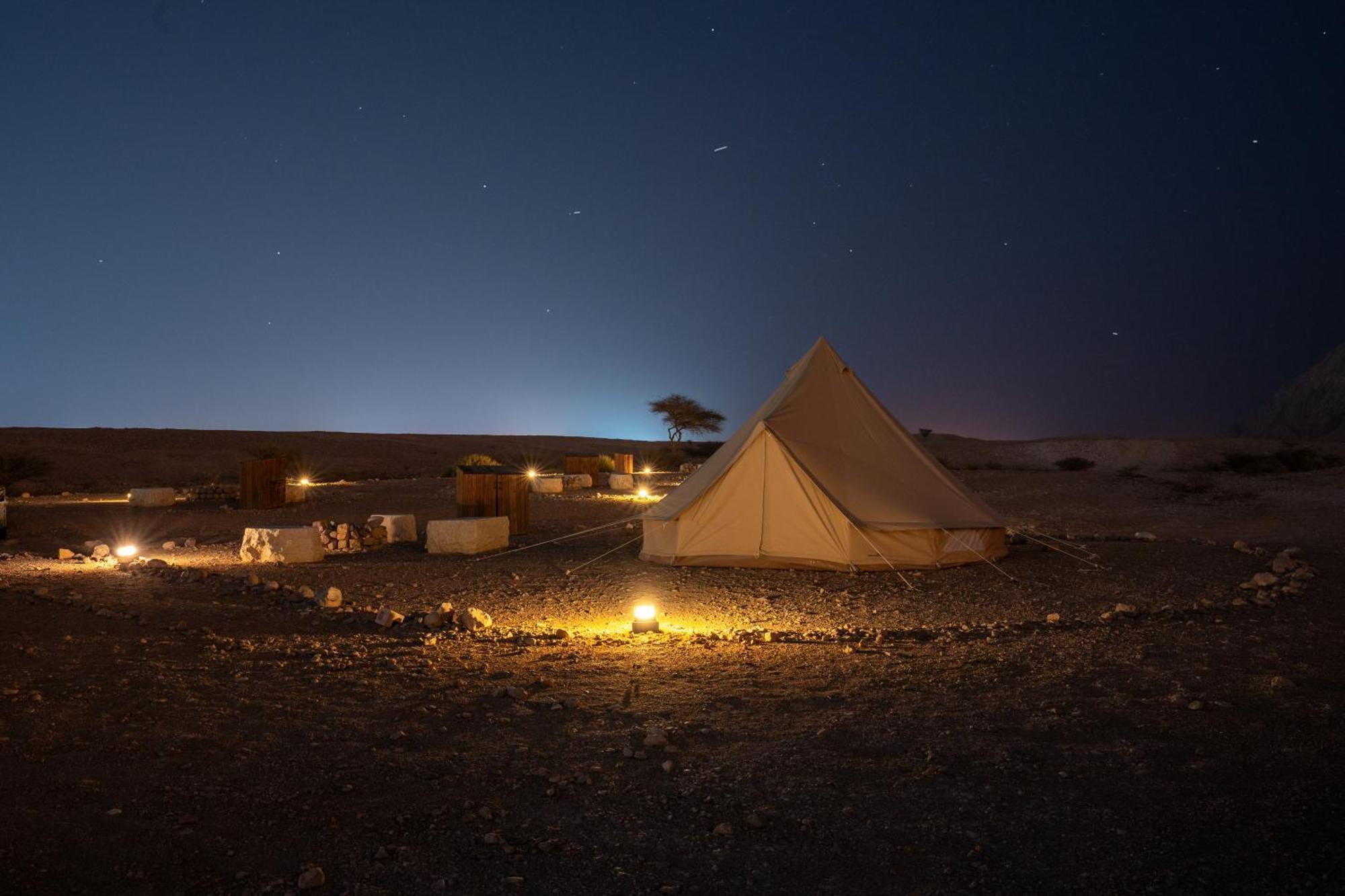 Pura Eco Retreat, Jebel Hafit Desert Park Al Ain Exteriör bild