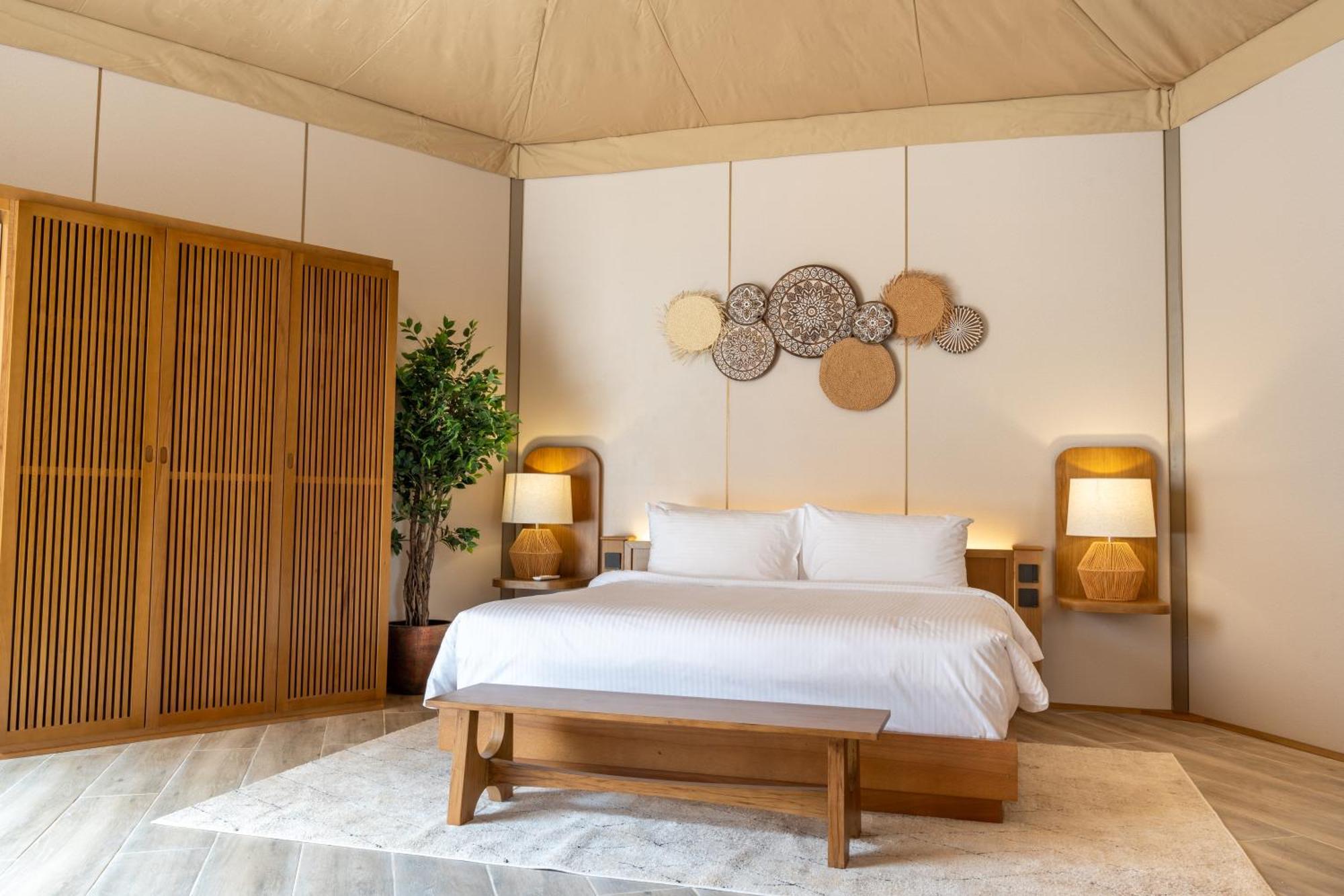 Pura Eco Retreat, Jebel Hafit Desert Park Al Ain Exteriör bild