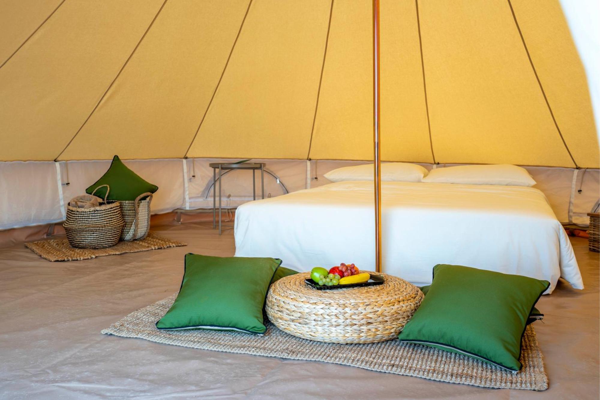 Pura Eco Retreat, Jebel Hafit Desert Park Al Ain Exteriör bild