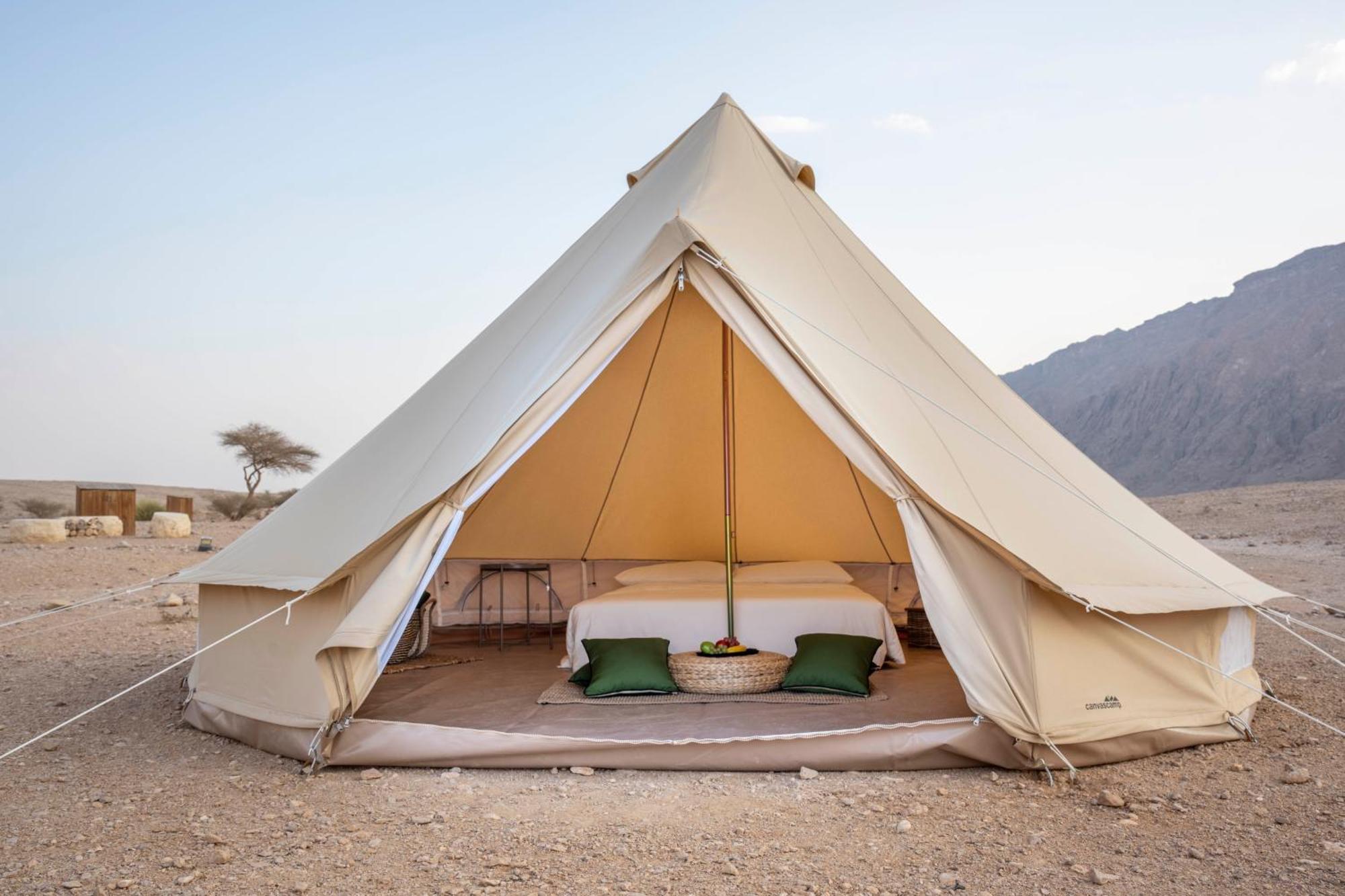 Pura Eco Retreat, Jebel Hafit Desert Park Al Ain Exteriör bild