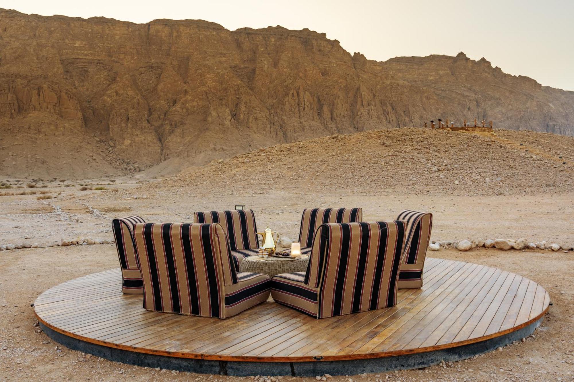 Pura Eco Retreat, Jebel Hafit Desert Park Al Ain Exteriör bild
