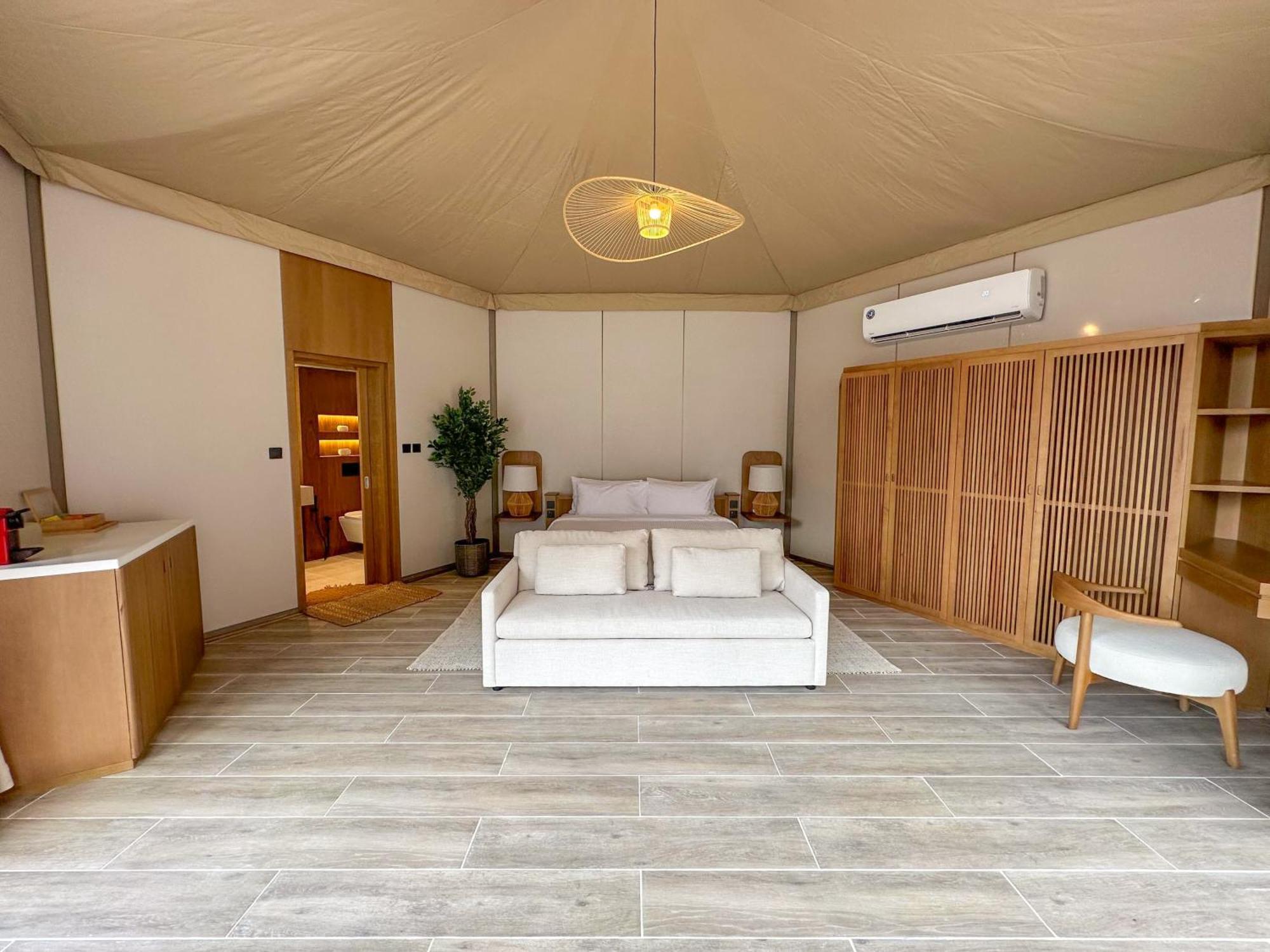 Pura Eco Retreat, Jebel Hafit Desert Park Al Ain Exteriör bild