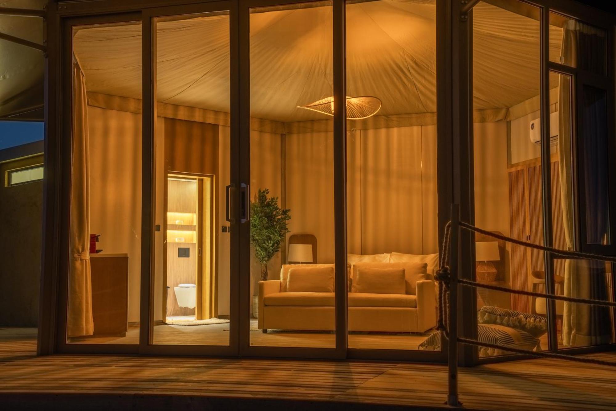 Pura Eco Retreat, Jebel Hafit Desert Park Al Ain Exteriör bild