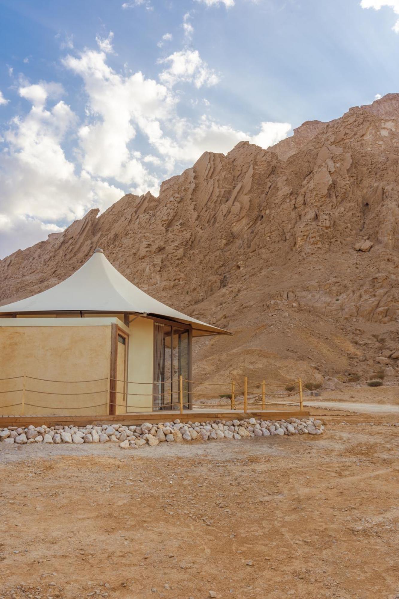 Pura Eco Retreat, Jebel Hafit Desert Park Al Ain Exteriör bild