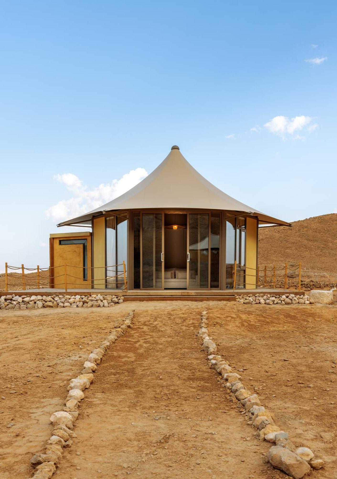 Pura Eco Retreat, Jebel Hafit Desert Park Al Ain Exteriör bild