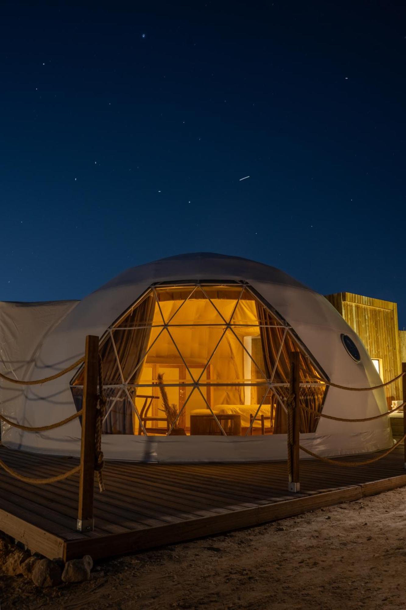 Pura Eco Retreat, Jebel Hafit Desert Park Al Ain Exteriör bild