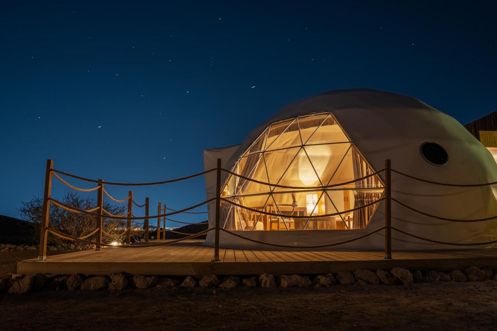Pura Eco Retreat, Jebel Hafit Desert Park Al Ain Exteriör bild