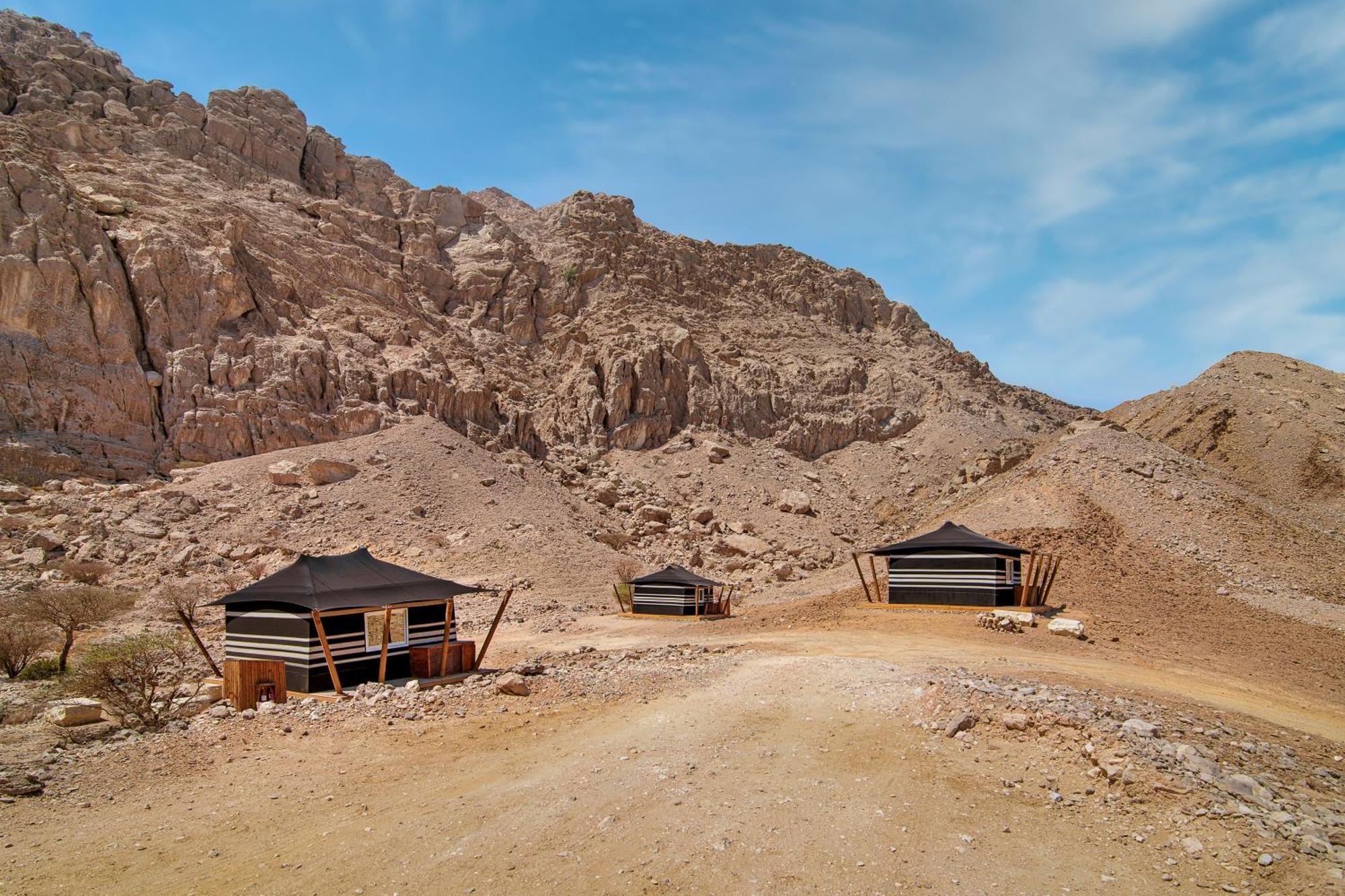 Pura Eco Retreat, Jebel Hafit Desert Park Al Ain Exteriör bild