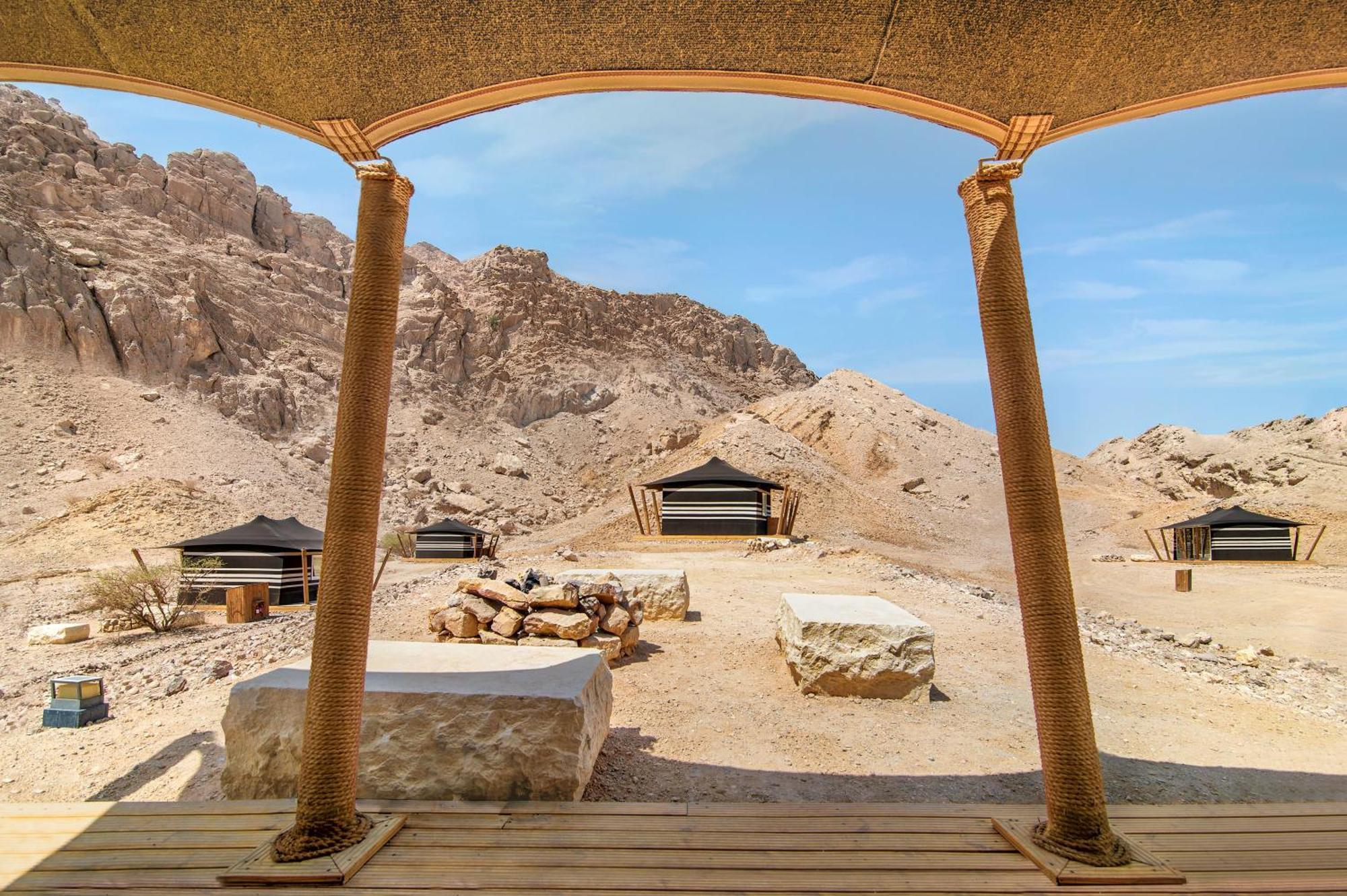 Pura Eco Retreat, Jebel Hafit Desert Park Al Ain Exteriör bild